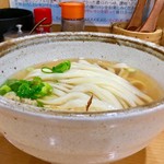 宗 - ［2017/10］ちくわ天うどん・ひやあつ(500円)