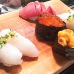 かわなみ鮨 - 平目