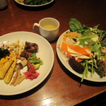 RIO GRANDE GRILL - サラダをゲット！