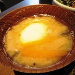 チリン - とろりん温玉入り味噌汁＋50円