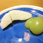 和しょく　えびはら - シャインマスカットとラフランス