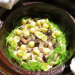 和しょく　えびはら - 丹波シメジと銀杏の土鍋炊き込みご飯