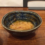 伏見 万福 - 特製のにんにくだれ