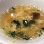 銀座 鳳鳴春 - セットのスープ