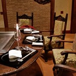 横浜うかい亭 - 個室の様子。