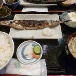 かあちゃん - '17/11/04 さんま焼定食（税込710円）