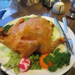 名古屋コーチンと本格鶏料理 隠れ家個室 鶏の久兵衛 品川本店 - 鶏の丸揚げ