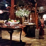 横浜うかい亭 - 2Fのティーコーナー。