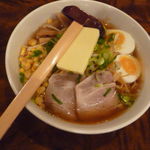 敦煌 - 全部入りラーメン