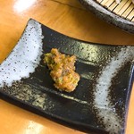 そば処 平石亭 - サービスのふきのとう味噌