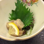 観水庭こぜにや - 酢物：帆立貝の南蛮漬け