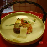 玄冶店 濱田家 - 焼物（鰆　西京焼、海老塩焼、穴子八万巻）