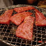 正泰苑 - 上カルビ　たれ