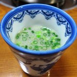 水たき 長野 - まずはスープから