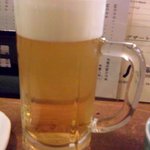 傳八 - 生ビール.JPG