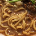 中華蕎麦 とみ田 - 心の味製麺の平打ち麺（松戸モリヒロフェスタ）