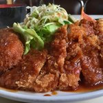 来まぐれ - トンカツとクリームコロッケ