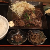 松阪牛たんど - 松阪牛こま焼き定食