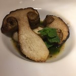 オステリア レ テッレ - ボルチーニ茸のグリル