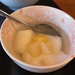 中華料理 香満園 - 杏仁豆腐