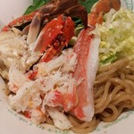 麺屋 六感堂 - 蟹づくし和え蕎麦（某日限定）