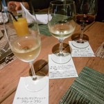 カフェ＆レストラン シルク - ワイン飲み比べ