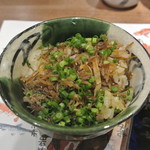 日本料理 潤花 - 松前漬けしらすご飯