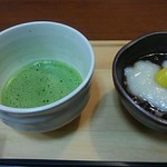 抹茶文庫 - 抹茶でぜんざい　モーニング