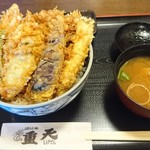 天ぷ羅 重天 - 天丼税込￥1,000に牡蠣天1ケ￥250トッピング