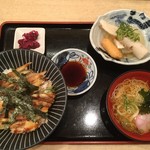 千姫茶屋 - 穴子丼と姫路おでんセット