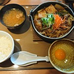 Yayoi Ken - 牛すき焼き定食！