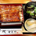 やま川 - うな重3,000円