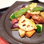 Ootoya - 1710_Ootoya-大戸屋- Kemang Villedge_TORI KUROZU SET@98,000(鳥黒酢セット)
