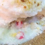 于記杏仁豆腐 - トッピング？(スタッフス)は、紅白白玉をチョイス♪