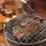 炭火焼肉 貴仙 - タンカルビ