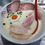 ラーメン家 あかぎ - 特製鶏白湯しょうゆラーメン