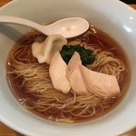 一本気 - 鶏そば あっさり鶏ガラ醤油(700円)