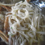 こんぴらうどん - うどんと同じく不揃いだがウマウマな麺