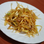 四川食府 - チャーシューとネギ和え（２８０円）２０１７年１１月