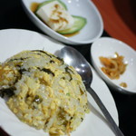 四川食府 - 担々麺と半チャーハンセット（８８０円）２０１７年１１月