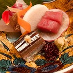 日本料理 つるま - お刺身。
