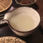 北野坂 こばやし - 蕎麦湯♫