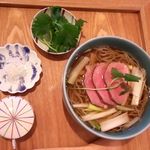 まん作 - 鴨南蛮…鴨はミディアム♡