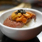 SATOブリアン - ブリうにキャビアめし