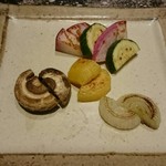 鉄板焼 やまなみ - 焼き野菜