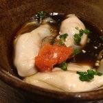食楽処 あ - 牡蠣酢 ポン酢