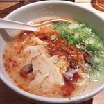 博多 一風堂 - 一風堂からか麺(三辛&肉入り)