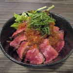 75941251 - 赤身ステーキ丼 S