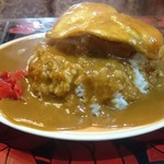 カレーハウス ブー - エッグカレー辛口大盛り。