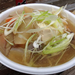 天然記念物 材木岩公園売店 - 料理写真:いも煮